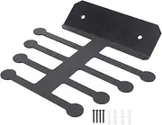 Fitness Band Rack Wall Mount, Multi Purpose Storage Rack for Home Gym, with Rounded Ends Preventing Slipping, Enhance Experience for Accessing or Placing The Fitness Bands