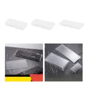 Keyboard Dust Cover Dustproof Water Resistant Acrylic for Home Desktop Table