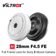 Viltrox AF 28mm F4.5 Full Frame Auto Focus Pancake Lens for Sony E-mount Cameras