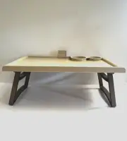 Vtg 70's Space Age Plastic Folding Bed Laptop Tray Table Germany NOS