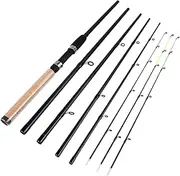 [Sougayilang] Feeder Rod with 3 Tips Protable Fishing Rod Spinning Casting Travel Rod Full Assortment Action Carp