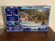 Inflatable Shark Park Pool And Slide with Water Spray Feature SEALED MINT IN BOX
