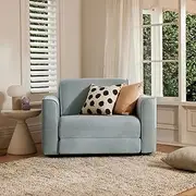Koala OG Sofa Bed 1.5 Seater Single, Convertible Sleeper Couch Pull-Out Bed with Wide Armrests and Compact Base Design for Living Room, Spare Room, Guest Room, River Bank