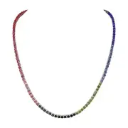 Charles Raymond Hip Hop Gold or Silver Tone Cuban or Tennis Chokar Necklaces.