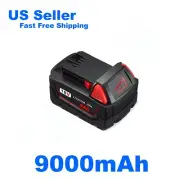 For Milwaukee M18 18V Lithium XC HD 9.0 AH Extended Capacity Battery 48-11-1812