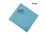 5 x Vileda Professional 38 x 35 cm PVA micro Microfibre Cloth Blue