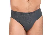 Holeproof Cotton Rib Brief MZTO1A Dark Grey Marle