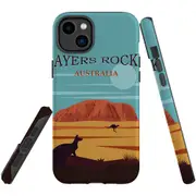 For iPhone 14 Plus Case Tough Protective Cover, Ayers Rock