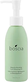 boscia MakeUp-BreakUp Cool Cleansing Oil - Vegan, Cruelty-Free, Natural and Clean Skincare, Natural Oil-Based MakeUp Remover, 150ml