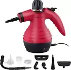 Handheld Steam Cleaner by - Multi-Purpose Pressurized Steam Cleaner with Fit Lo