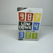 Low Down Card Game Where The Lowest Score Wins Mattel 2016 NEW Sealed