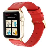 在飛比找Yahoo!奇摩拍賣優惠-最新款 休閒運動 時尚個性 潮流真皮編織錶帶 適用於蘋果錶帶