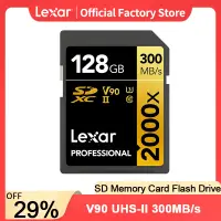 在飛比找蝦皮購物優惠-Lexar SD 卡 Gold 系列 2000X V90 C