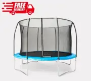 Springless 12 Foot Trampoline 6+ Years Thick Padding UV Resistant Easy Assembly