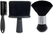 Hair Clipper Cleaning Brush Soft Neck Duster Brush,3Pcs Hair Cutting Brush Soft Barber Trimmer Clipper Cleaner Hairbrush,Hair Clipper Cleaning Brush Soft Neck Duster Brush Hair Cleaning Dusting Brush