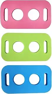 Pool Noodle Connector - Flexible Swimming Pool Noodles Connecter | 3 Pieces Holed Pool Training Noodle Connector | Swimming Noodle Connector with 2 Crross Holes | Training Aid Swim Accessories
