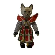 CAT DOLL PORCELAIN HERITAGE MINT PET PERSONALITIES 14" (1994) "King Meow"