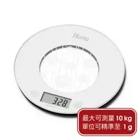 在飛比找PChome24h購物優惠-Homa 料理電子秤(幾何花10kg)