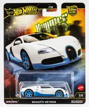 2025 Hot Wheels Car Culture Hammer Drop #1 Bugatti Veyron WHITE | BLUE | FSC