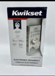 Kwikset 92640-001 Electronic Keypad Single Cylinder Deadbolt NEW
