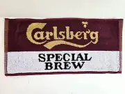 Vintage Carlsberg Special Brew Bar Towel. New. 2 Available