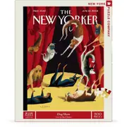500pc New York Puzzle Company Children Jigsaw Puzzle 45x60cm Dog Show 10+