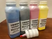(200g/160g) 4 High Capacity Toner Refill for OKI C532dn, MC573dn - REFILL ONLY
