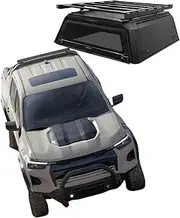 ATATNK Steel Hard BYD Shark 6 Canopy Aluminum Alloy Waterproof Pickup Folding 4x4 Truck Canopy Truck Rack On Top Truck Cap Compatible for Chevy Colorado Canopy