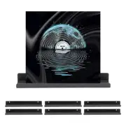 Vinyl Record Storage Rack Metal 10 Inch Shelf Wall Mount Heavy Duty Albums Toys