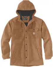 Carhartt Wind and Rain Bonded Jacket, brown, Size S for Men