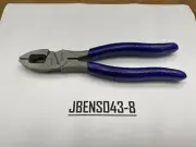 Snap-on Tools USA NEW DARK PURPLE 7" Soft Grip Lineman's Pliers 57AHLPDP