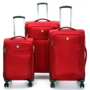 Swiss Travel luggage suitcase 360" wheel Lightweight 3 PCS Set SN6005 Soft Case