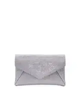 THE LOVELETTER MINI CLUTCH in SILVER for Women