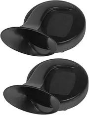 ULTECHNOVO 2pcs Motorcycle Replacement Parts Motor Motorcycle Horns Horn for Motorbike Scooter Loud Speaker Plastic Black