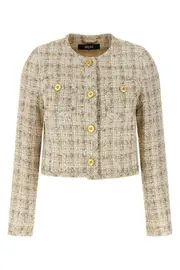 VERSACE Tweed Cardigan