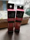 Lot of 2 Elf Glow Reviver Lip Oil in Pink Quartz infused w/Apricot .25 oz *NIB*
