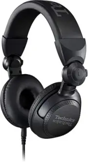 Technics EAH-DJ1200 Professional On-Ear DJ Headphones - Black