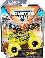 Monster Jam, Official Dragon Monster Truck, Die-Cast Vehicle, 1:64 Scale, Kids Toys for Boys Ages 3 and up