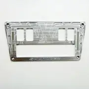 CNC Billet Aluminum 4 Switch Dash Panel Raw Machined Finish for 2015+ YXZ 1000R
