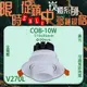 台灣現貨實體店面【基礎照明旗艦店】(WPV270L)LED-COB-9W可調焦距黃光崁燈 崁孔9公分 採用OSRAM LED 焦距15-60度 保固一年