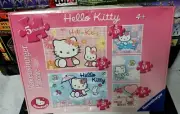 Sanrio Ravensburger Puzzle Hello Kitty 5 puzzles in box 49 20 20 49 49 pcs New