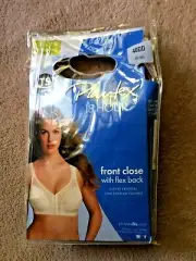 Playtex 40DD Beige 18 Hour Front Close Soft Cup Bra with Flex Back # 4695 NWT