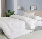 Ultra-Warm Bamboo-Blend Winter Quilt 500GSM - Hypoallergenic, Breathable & Dust-Mite Resistant Quilt