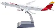 Pre-Built Model Aircraft 31CM Finished Alloy Airplane Replica 1/200 for Iberia Airlines A330-300 EC-LUX Civilian Collectible Aircraft Miniature Airplane Model