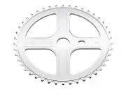 Redline Flight MX-II Chainwheel - Silver - 44 Teeth Retro Old School BMX Style