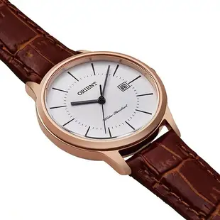 ORIENT東方錶 女 日系簡約 時尚皮帶腕錶(RF-QA0001S)
