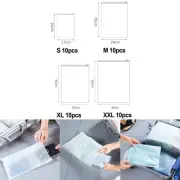 10 X Travel Clothes Bag Seal Storage Makeup Organizer Waterproof Storage Bag