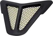 Motorcycle Air Inlet Cover - Front Fairing Air Intake Protection Grilled Cover - Mesh Inlet Protection Decor, Motorcycle Tank Trim for Headlight