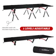 Outdoor Portable Folding Bed Camping Cot with Storage Bag for Picnic Hiking