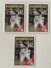 2023 Topps Update Gabriel Moreno RC 88’ Insert Lot x3 Diamondbacks